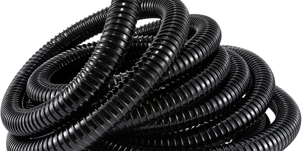 corrugated garden hose