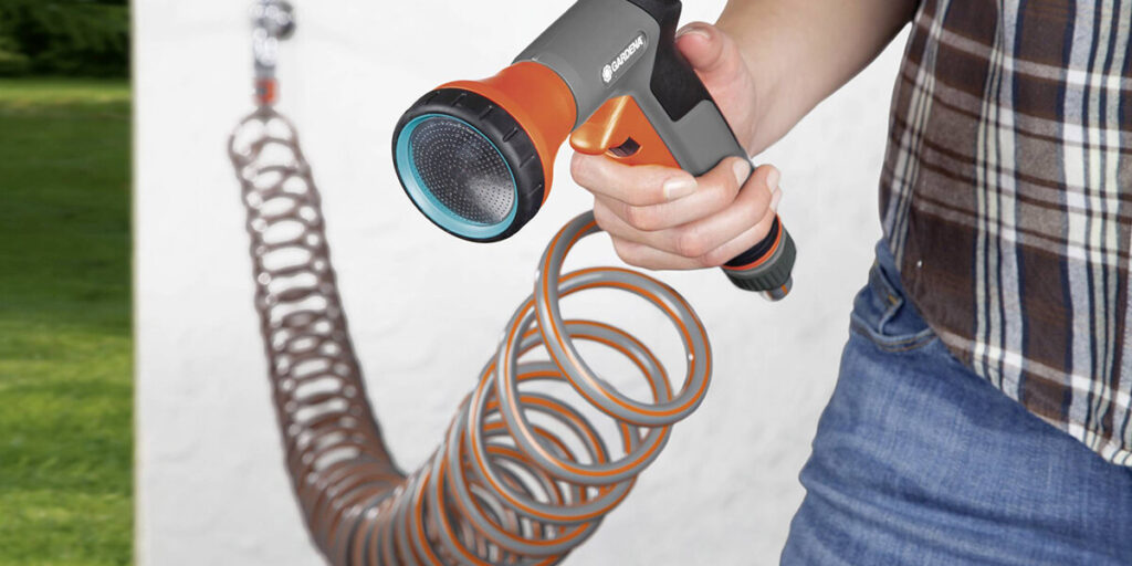 spiral garden hose
