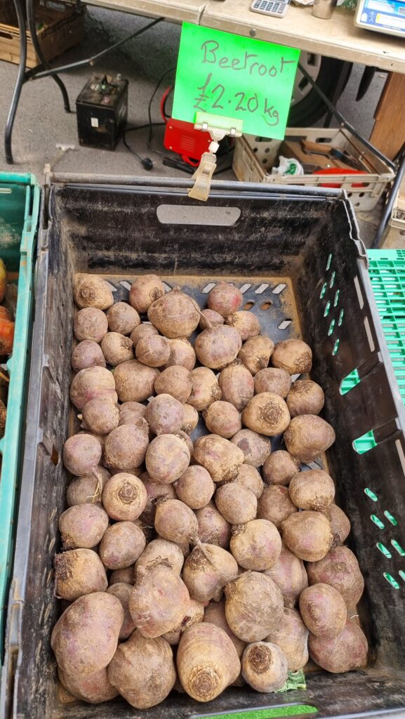 fresh beetroot England