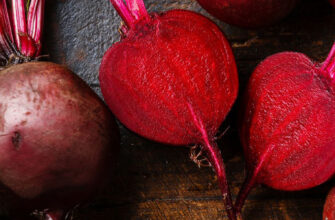 свіжий буряк фото у розрізі