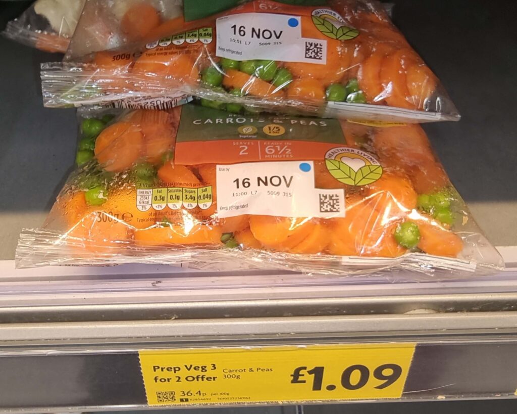 polka dots with carrots photo