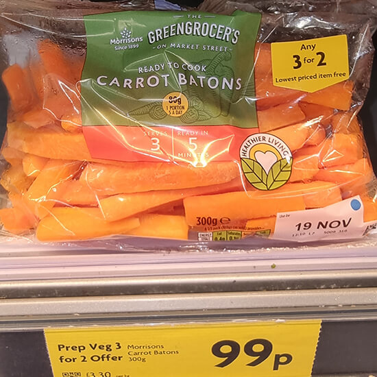 carrot sticks