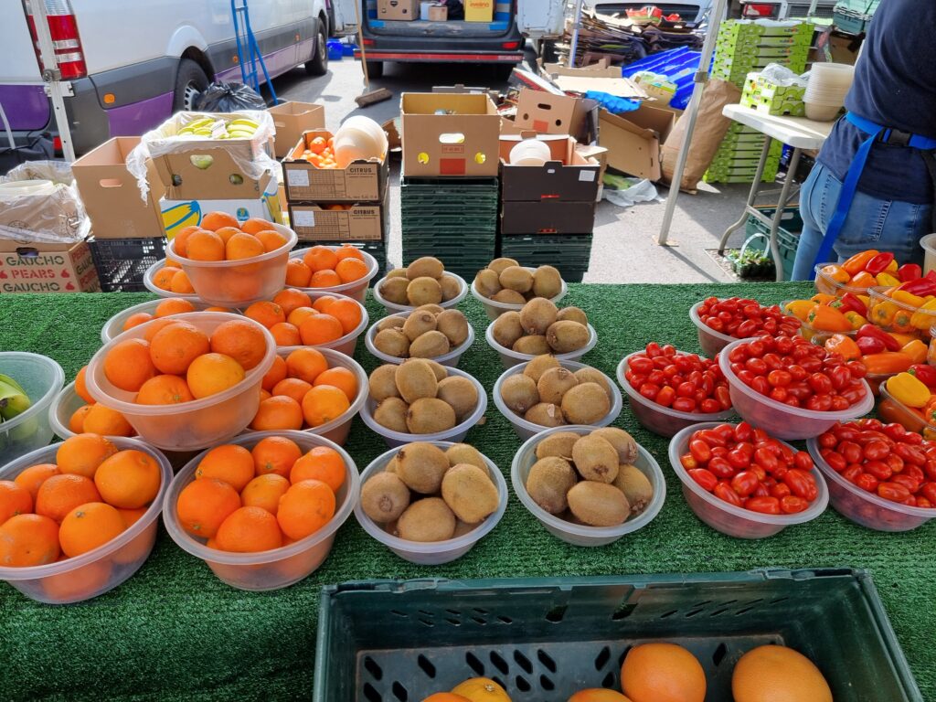 Market in England