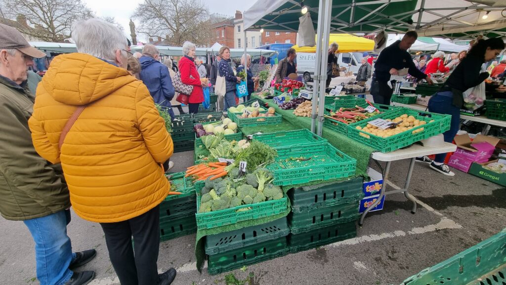 Market in England