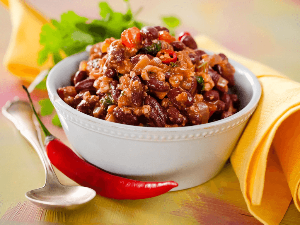 Traditional Georgian recipe – Chanakhi stew with beans and eggplants