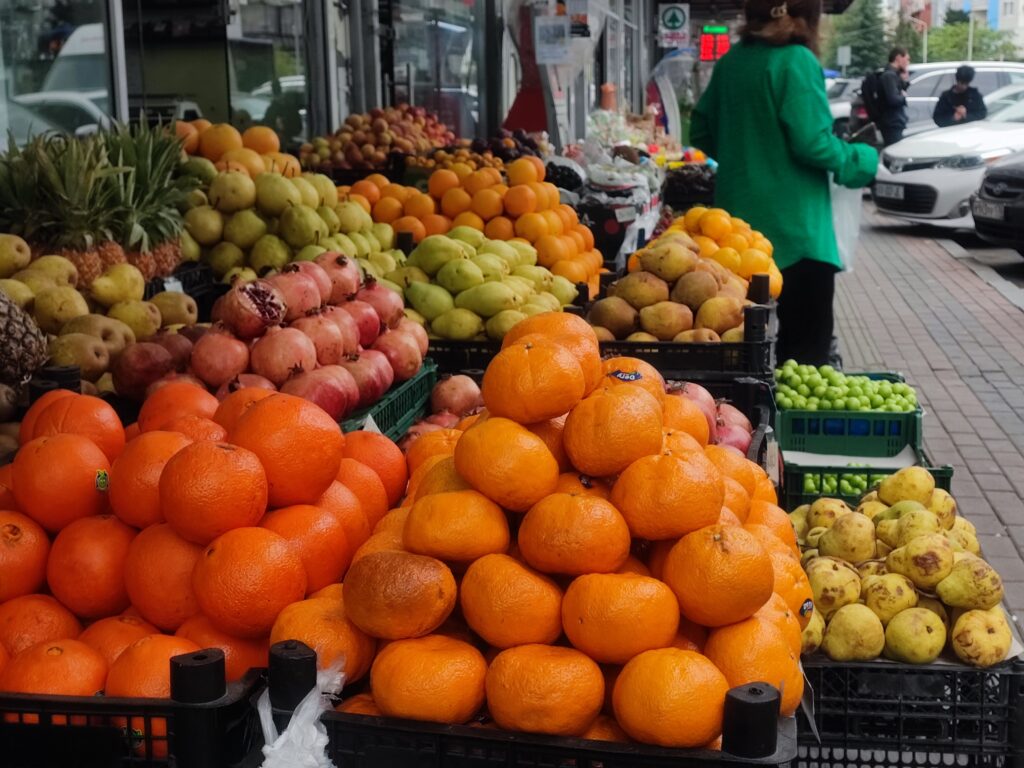 Fruit market in Batumi