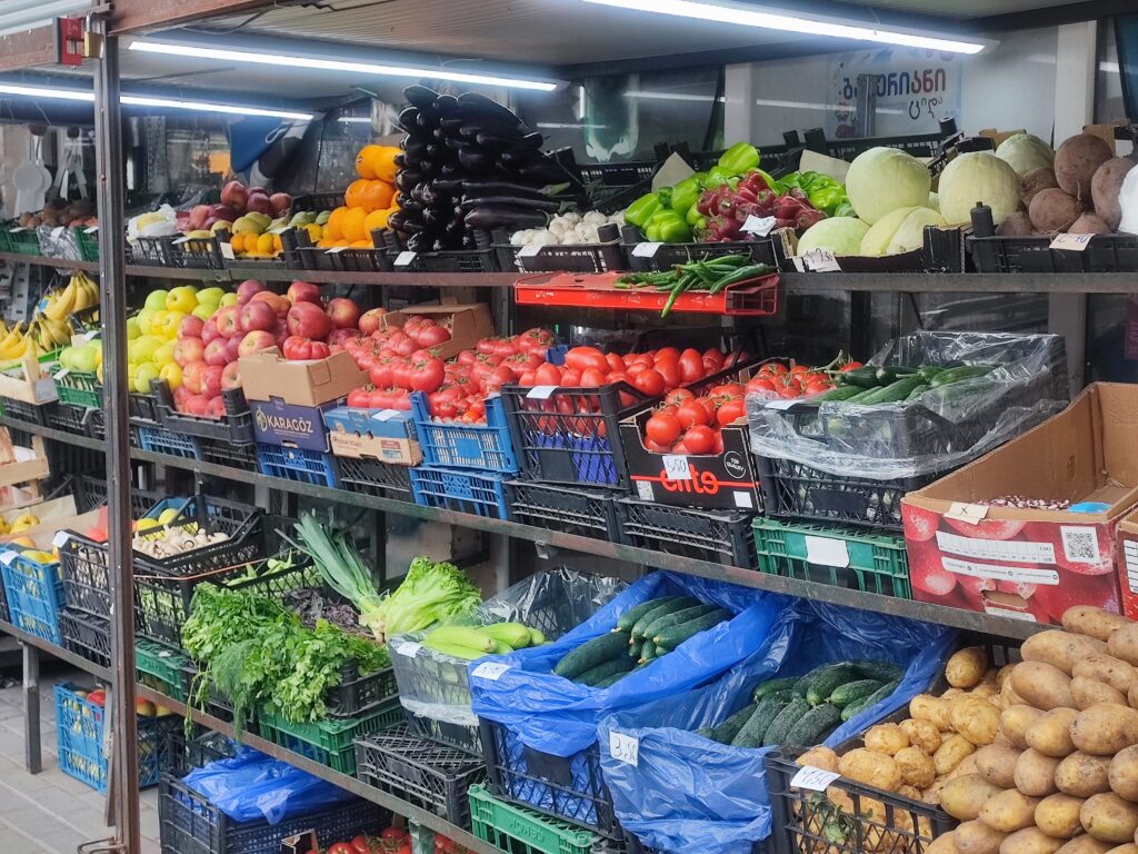 Vegetable market in Batumi