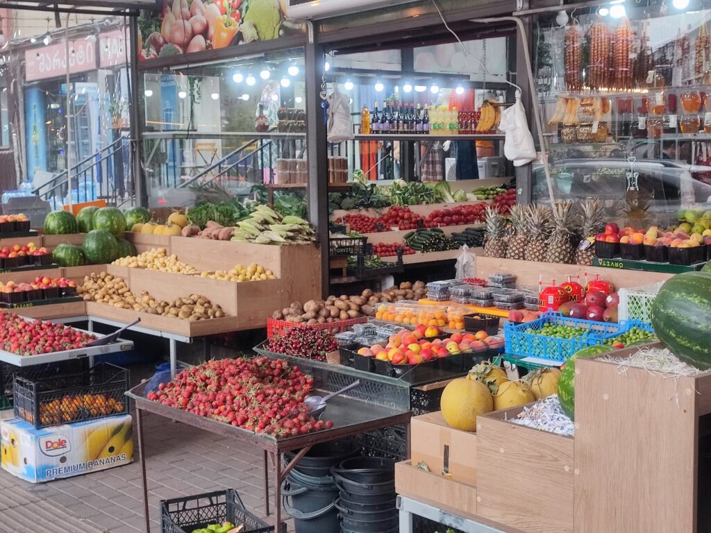 Sweets, honey, churchkhela