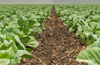 капуста поле